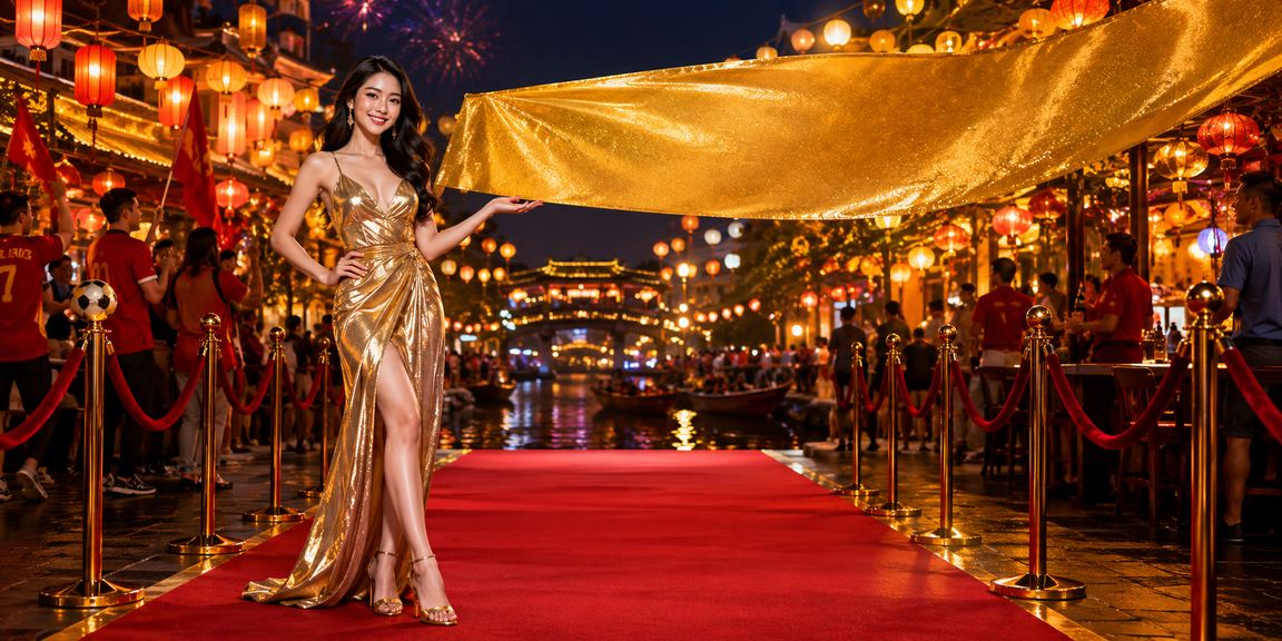 Không khí cá cược casino tại chợ đêm Hội An qua nền tảng gplx4